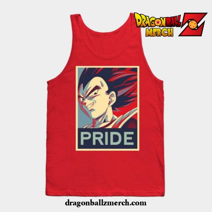 Vegeta Pride Tank Top Red / S