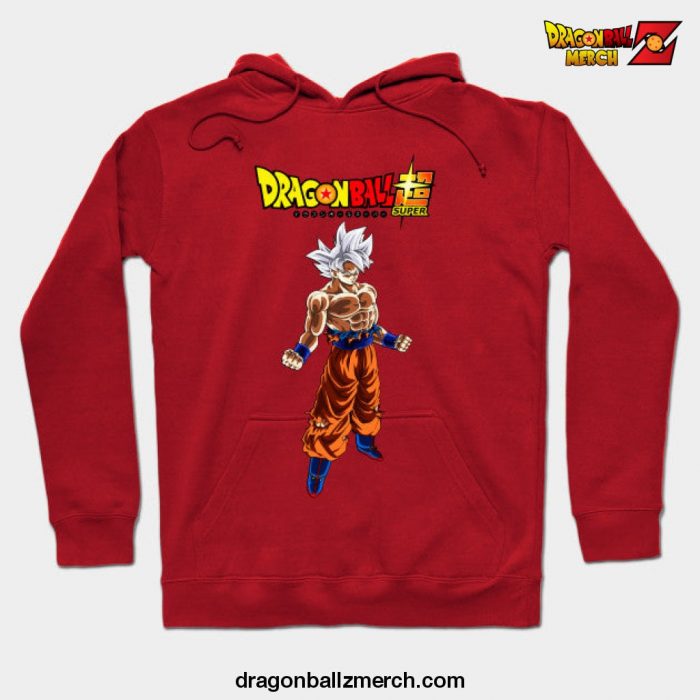 Dragon Ball Super - Goku Mastered Ultra Instinct Hoodie Red / S