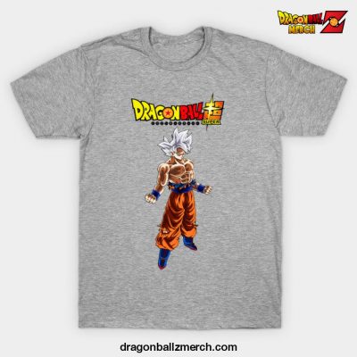 Dragon Ball Super - Goku Mastered Ultra Instinct T-Shirt Gray / S