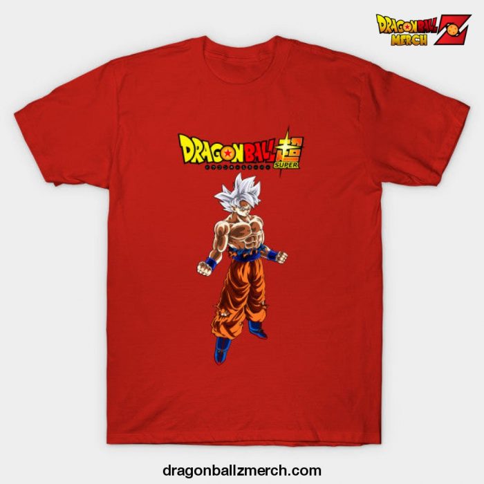 Dragon Ball Super - Goku Mastered Ultra Instinct T-Shirt Red / S