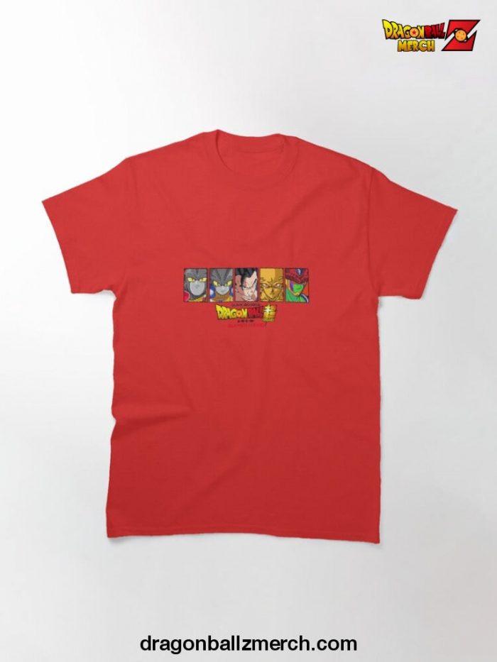 Dragon Ball Super Hero Characters T-Shirt Red / S