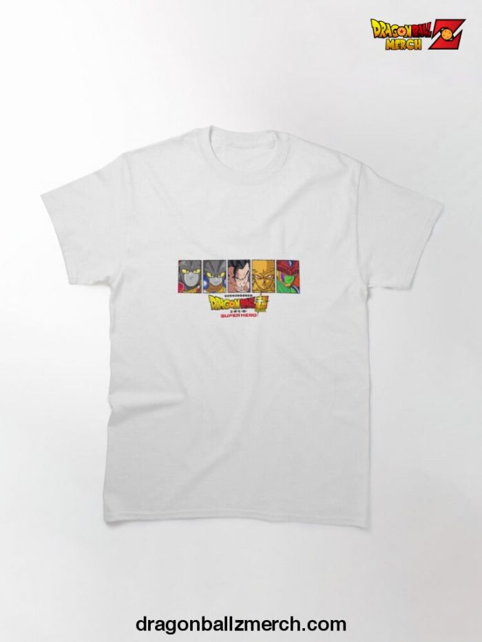 Dragon Ball Super Hero Characters T-Shirt White / S