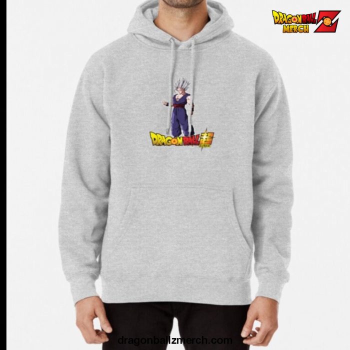 Dragon Ball Super Hero Gohan Hoodie Gray / S