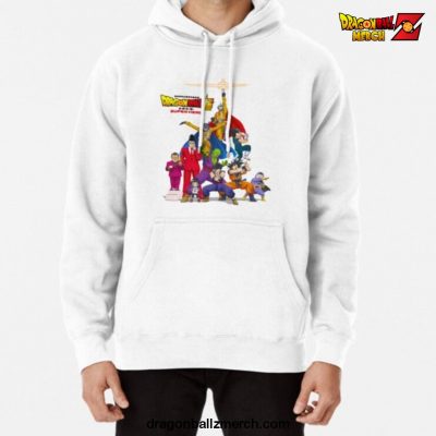 Dragon Ball Super Hero Hoodie White / S