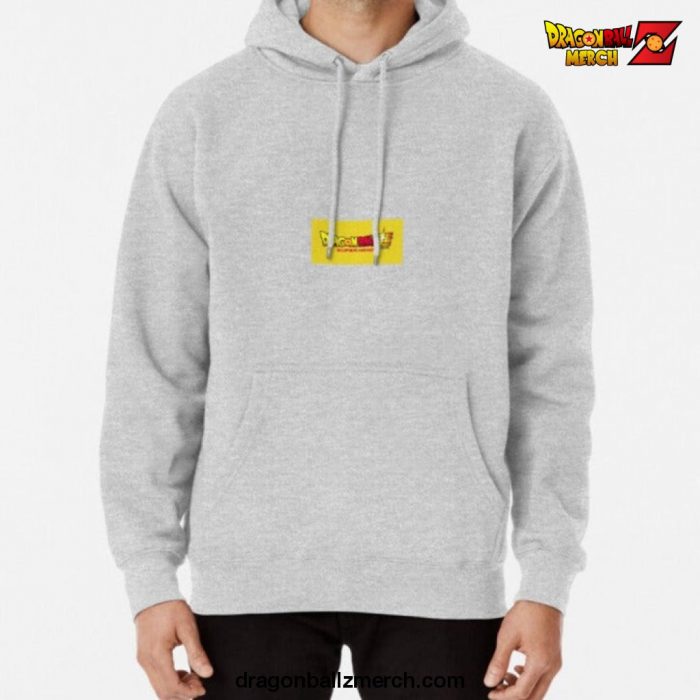 Dragon Ball Super Hero Logo Hoodie Gray / S