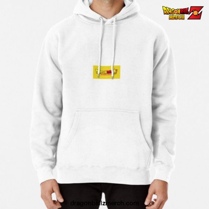 Dragon Ball Super Hero Logo Hoodie White / S