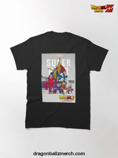 Dragonball Super Hero Poster T-Shirt Black / S