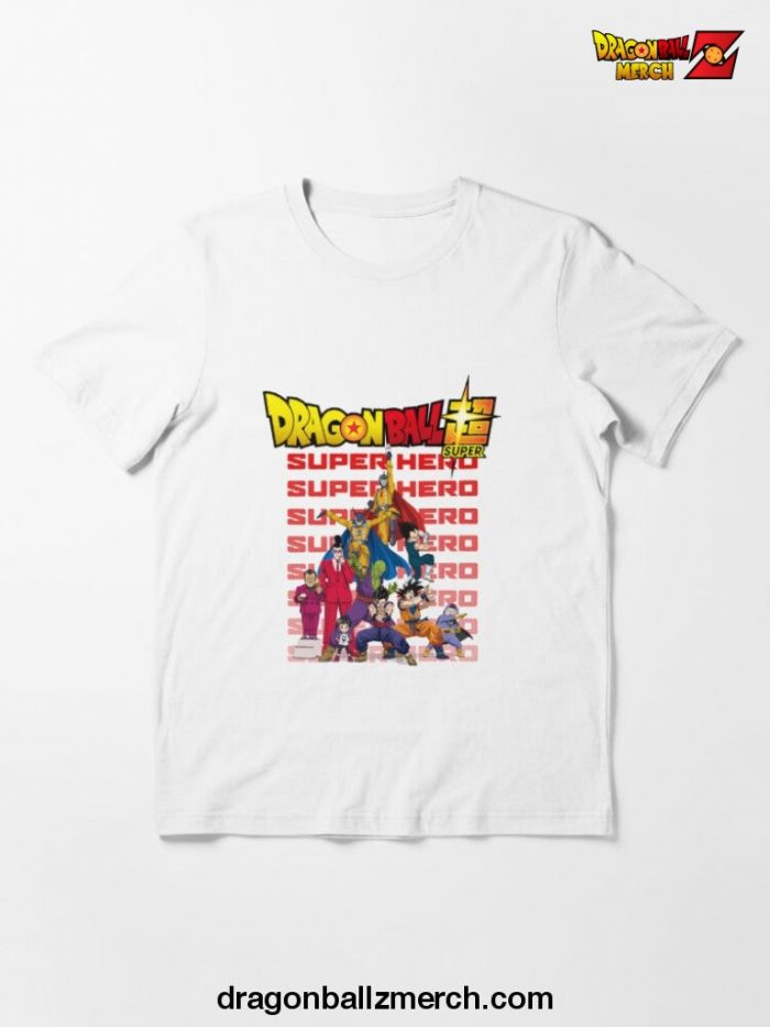 Dragonball Super Superhero Goku T-Shirt White / S