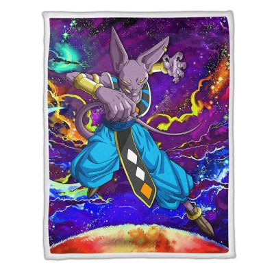 Beerus Fleece Blanket Custom Dragon Ball Anime Galaxy Style 1 perfectivy com 650x - Dragon Ball Z Store