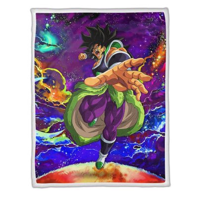 Broly Fleece Blanket Custom Dragon Ball Anime Galaxy Style 1 perfectivy com 650x - Dragon Ball Z Store