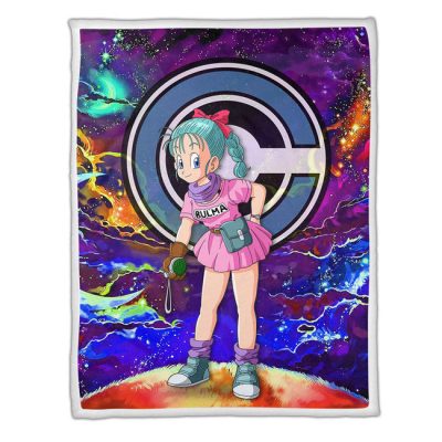 Bulma Fleece Blanket Custom Dragon Ball Anime Galaxy Style 1 perfectivy com 650x - Dragon Ball Z Store