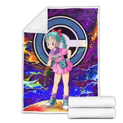 Bulma Fleece Blanket Custom Dragon Ball Anime Galaxy Style 2 perfectivy com 650x - Dragon Ball Z Store