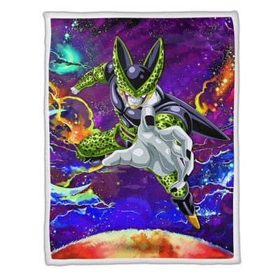 Cell Fleece Blanket Custom Dragon Ball Anime Galaxy Style 1 perfectivy com 650x - Dragon Ball Z Store