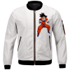 DBZ Goku Spirit Bomb Ganja Weed White Bomber Jacket 562x562 1 - Dragon Ball Z Store