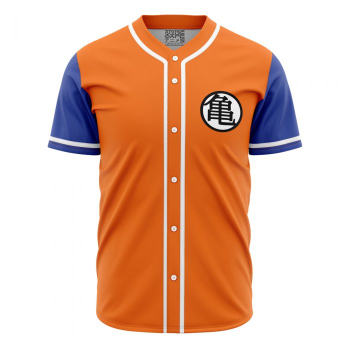 Goku Dragon Ball Z AOP Baseball Jersey FRONT Mockup 1 - Dragon Ball Z Store