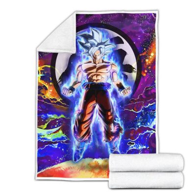 Goku Ultra Instinct Fleece Blanket Custom Dragon Ball Anime Galaxy Style 2 perfectivy com 650x - Dragon Ball Z Store