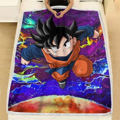 Goten Fleece Blanket Custom Dragon Ball Anime Galaxy Style 4 perfectivy com 650x - Dragon Ball Z Store