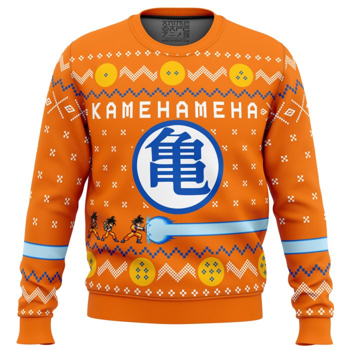 Kamehameha Dragon Ball Z men sweatshirt FRONT mockup - Dragon Ball Z Store