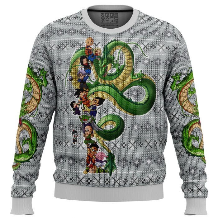 Play with the Dragon Dragonball Z men sweatshirt FRONT mockup - Dragon Ball Z Store