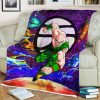 Tenshinhan Fleece Blanket Custom Dragon Ball Anime Galaxy Style 3 perfectivy com 650x - Dragon Ball Z Store