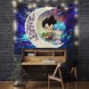 VegetaAndBulmaDragonBallLoveYouToTheMoonGalaxyTapestryMC 1024x - Dragon Ball Z Store