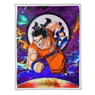 Yamcha Fleece Blanket Custom Dragon Ball Anime Galaxy Style 1 perfectivy com 650x - Dragon Ball Z Store