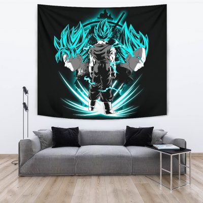 dragon ball goku vegeta blue tapestry room decor 666696 1024x - Dragon Ball Z Store