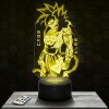 lampe 3d dragon ball z son goku super saiyan 4 ssj4 - Dragon Ball Z Store