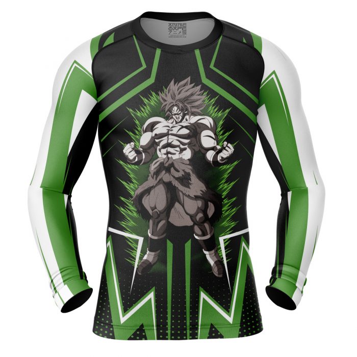 Broly Compression Shirt Rash Guard front - Dragon Ball Z Store