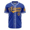 Saiyan Vegeta V2 Dragon Ball Z AOP Baseball Jersey FRONT Mockup - Dragon Ball Z Store