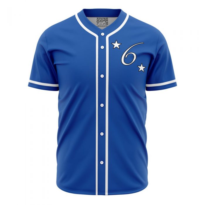 Vegeta Universe 6 Dragon Ball Z AOP Baseball Jersey FRONT Mockup - Dragon Ball Z Store