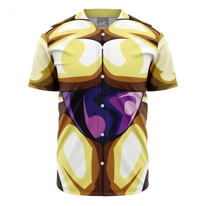 goldenfrieza Baseball Jersey front - Dragon Ball Z Store